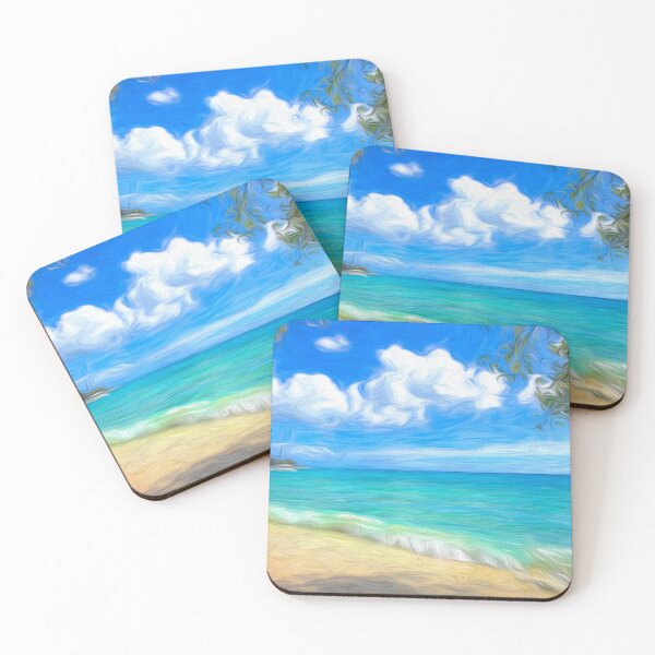 Item preview, Barbados Golden Sands Panorama Art designed and sold by Londonimages.