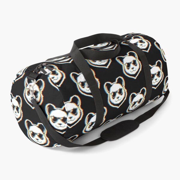 Item preview, Cyber Glitch Panda Sunglasses Streetwear designed and sold by CamaleonDesigns.