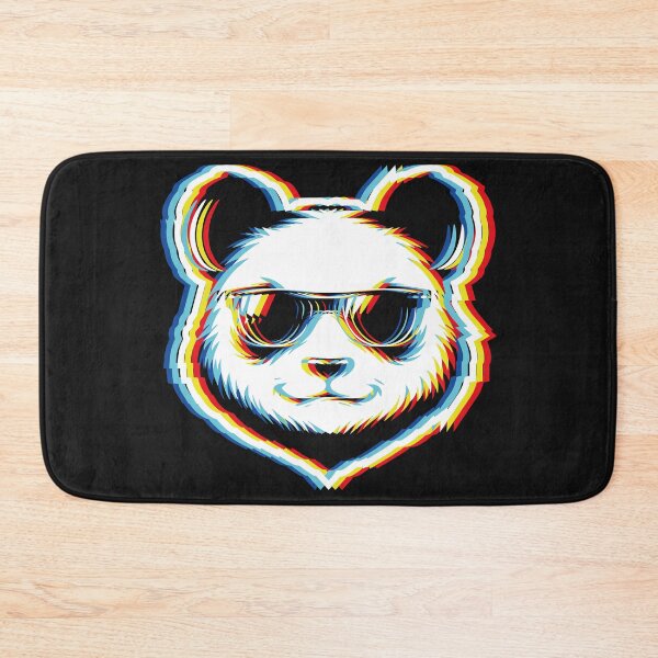 Item preview, Cyber Glitch Panda Sunglasses Streetwear designed and sold by CamaleonDesigns.