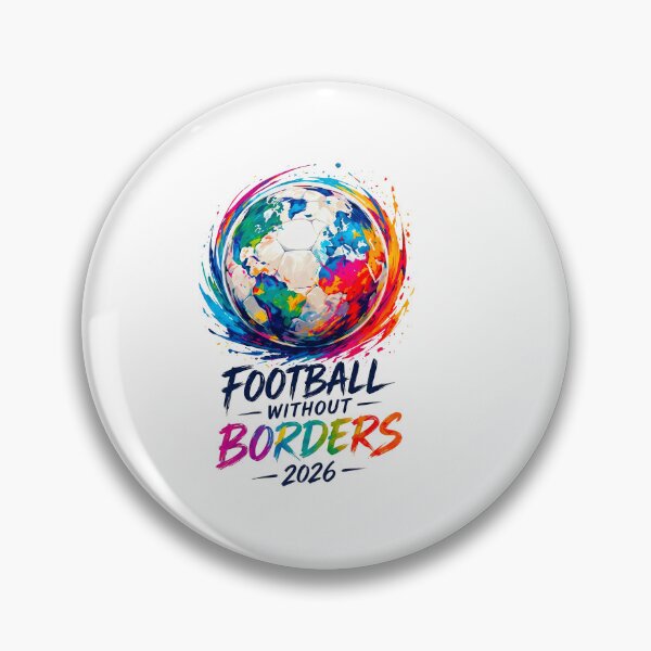 Item preview, Football Without Borders Colorful World Globe designed and sold by TeeARTHY.