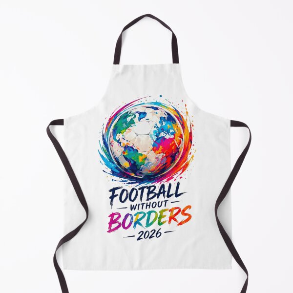 Item preview, Football Without Borders Colorful World Globe designed and sold by TeeARTHY.