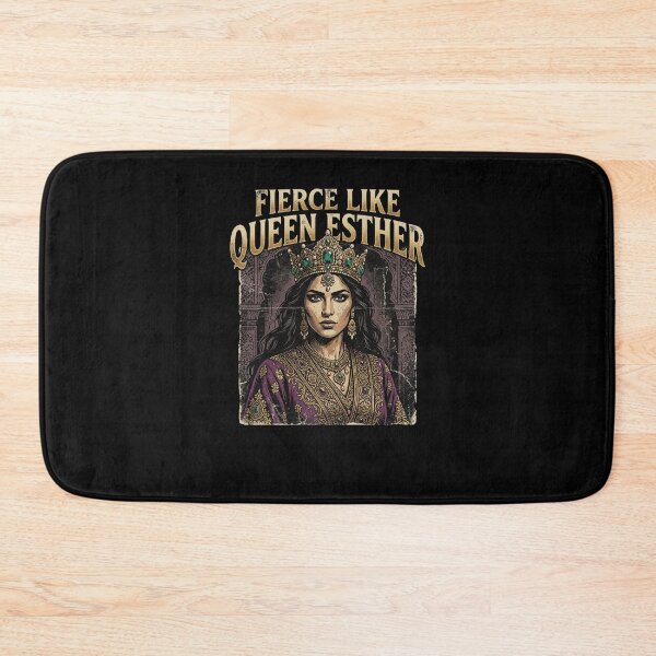 Item preview, Fierce Like Queen Esther Biblical Woman designed and sold by snowry.