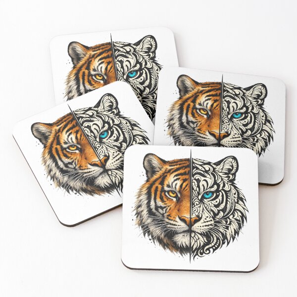 Item preview, Duality of the Wild Tiger designed and sold by Dresut.