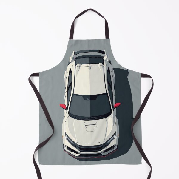 Item preview, Honda Civic Type R FK8 Top View Vector Illustration designed and sold by Motorline44.