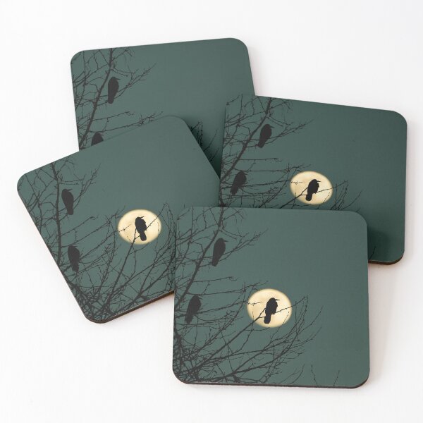 Item preview, Crows on a tree with the moon in the background  designed and sold by Fragments of Time.