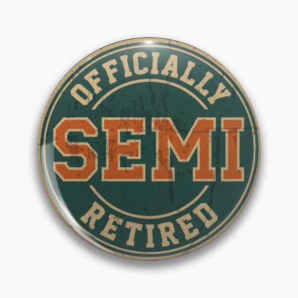 Item preview, Officially Semi Retired Vintage University Look designed and sold by d247.
