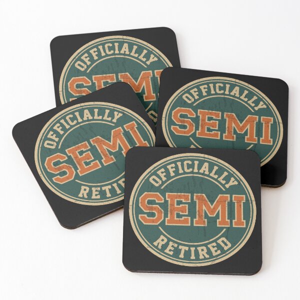 Item preview, Officially Semi Retired Vintage University Look designed and sold by d247.
