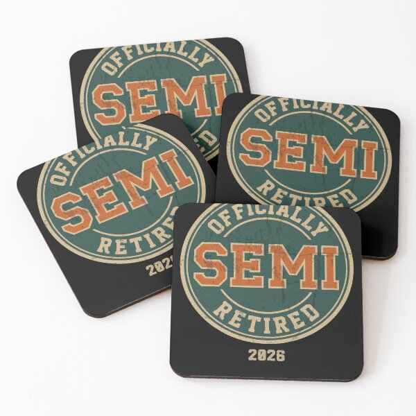 Item preview, Officially Semi Retired 2026 Funny Retirement designed and sold by d247.