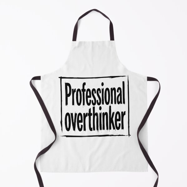 Item preview, Professional Overthinker Funny Quote designed and sold by XYZ LAB by Jesuperman.