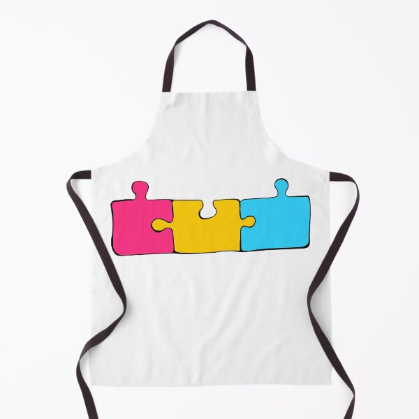 Item preview, Pansexual Puzzle Pieces Pride Flag designed and sold by HarveyHandcraftsandDesigns.