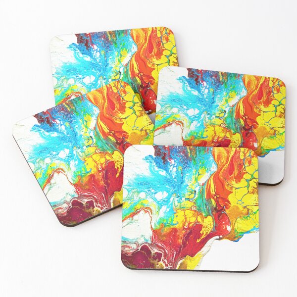 Item preview, Acrylic Painting, Cells and Puddle Abstraction designed and sold by AMacGPhilly.