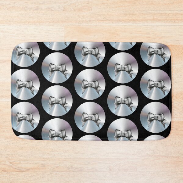 Item preview, Y2K Metallic Chrome Bow | 3D Liquid Silver designed and sold by Rawafi Art Studio.