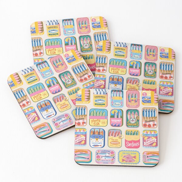 Item preview, Canned sardines assortment  designed and sold by FatBirdie.
