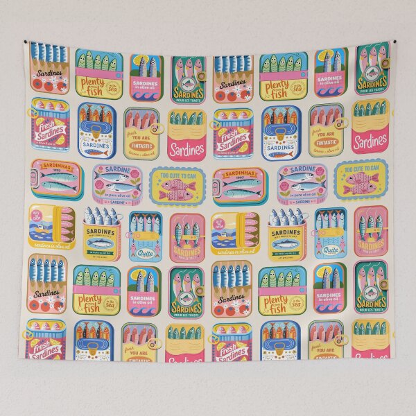 Item preview, Canned sardines assortment  designed and sold by FatBirdie.