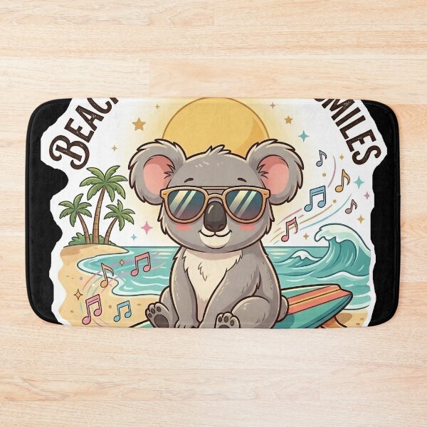 Item preview, Aesthetic Tropical Beach Illustration,  designed and sold by Originaledesign.