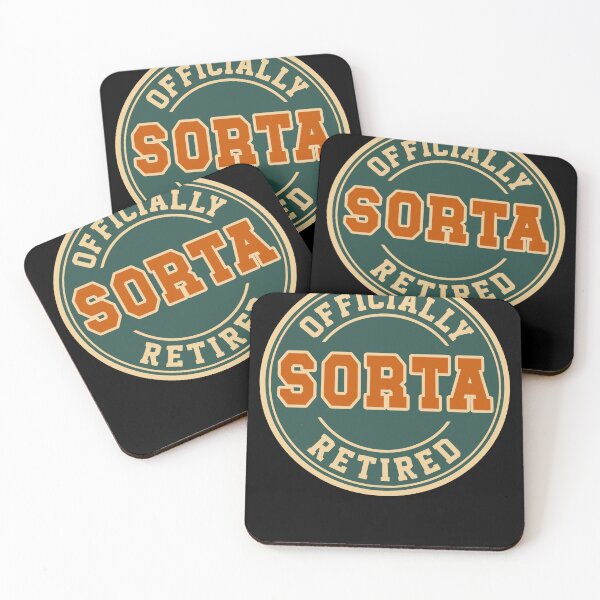Item preview, Officially Sorta Retired Funny Retirement Humor designed and sold by d247.