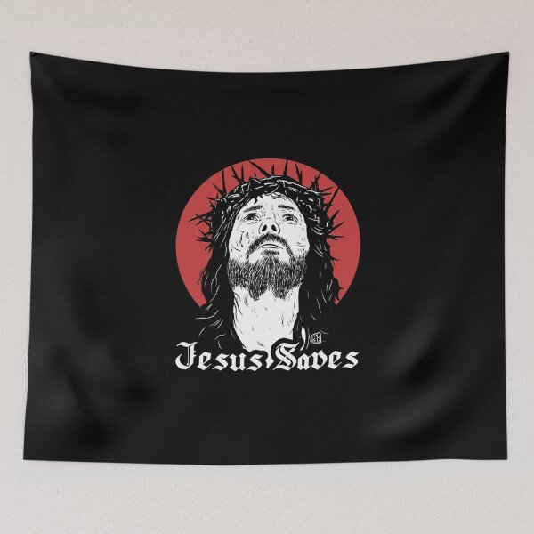 Item preview, Jesus Saves designed and sold by blacksnowcomics.