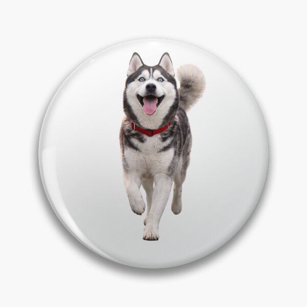 Item preview, Happy Husky Ready to Run – Energetic Dog Lover Design designed and sold by WhatASunShine.
