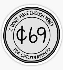 How much money do you have Sticker