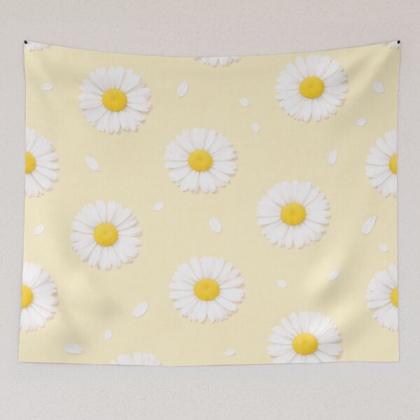 Item preview, Cute Daisy Pattern Aesthetic Yellow designed and sold by 0606PM.