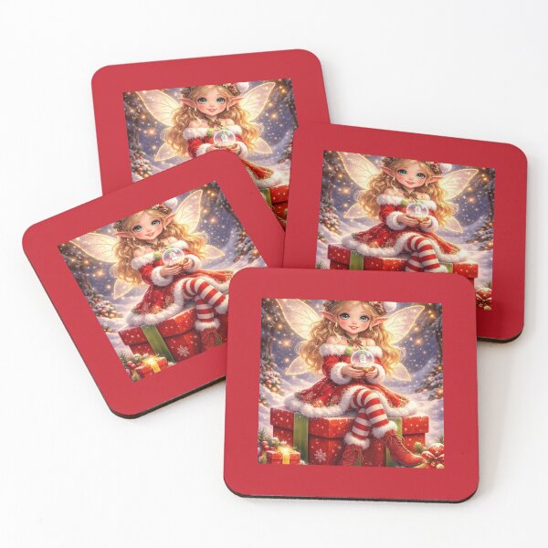 Item preview, Christmas Glow Fairy – Magical Festive Glow. designed and sold by JoyNest = "The nest of joy".