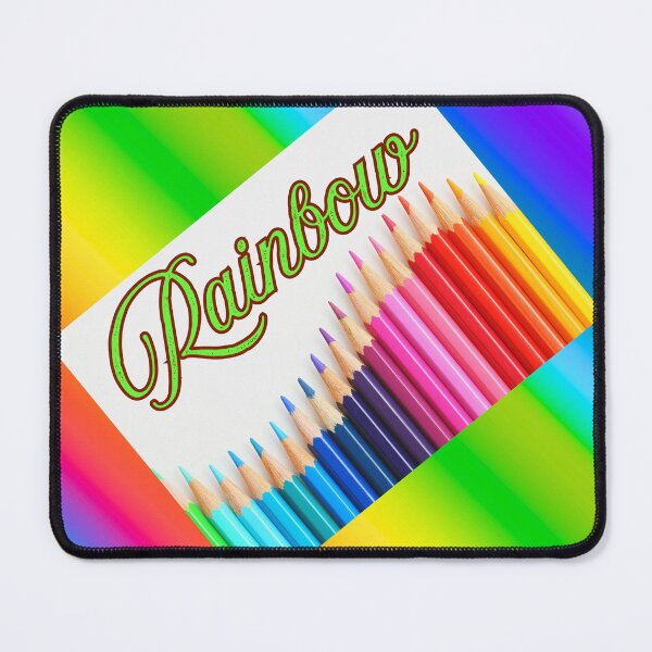 Item preview, Rainbow colours with colourful pencils designed and sold by Shree Dharani Trendz.