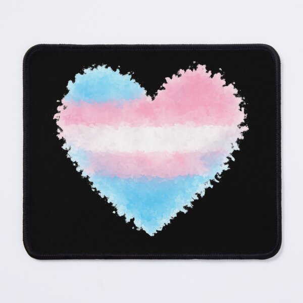 Item preview, Trans Pride Heart – Watercolor LGBT Transgender Design designed and sold by PaTkA art.