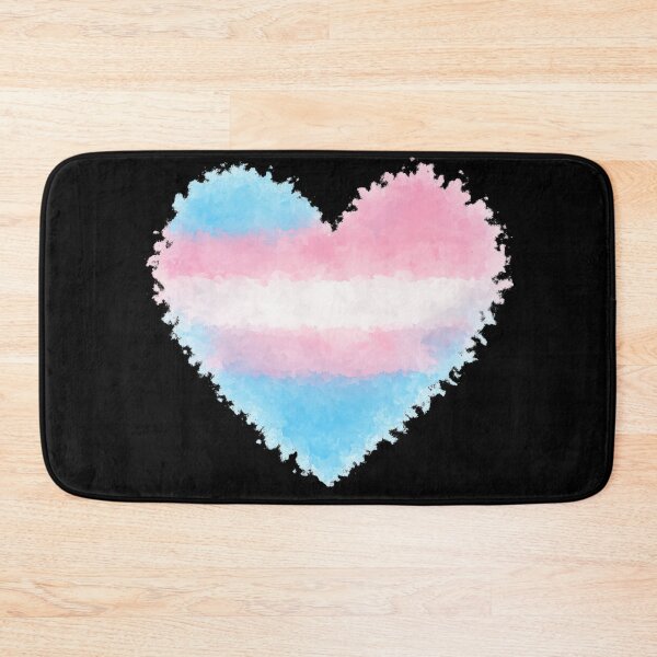 Item preview, Trans Pride Heart – Watercolor LGBT Transgender Design designed and sold by PaTkA art.