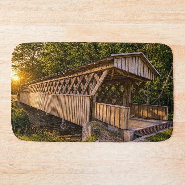 Item preview, Easley-Rosa Covered Bridge sticker designed and sold by gotucoveredart.