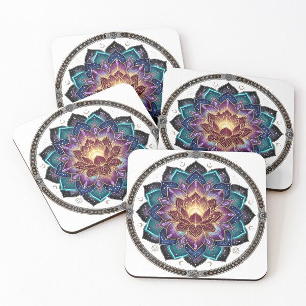 Item preview, Mystic Cosmic Lotus Mandala designed and sold by Rovano.