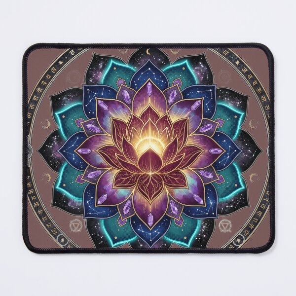 Item preview, Mystic Cosmic Lotus Mandala designed and sold by Rovano.
