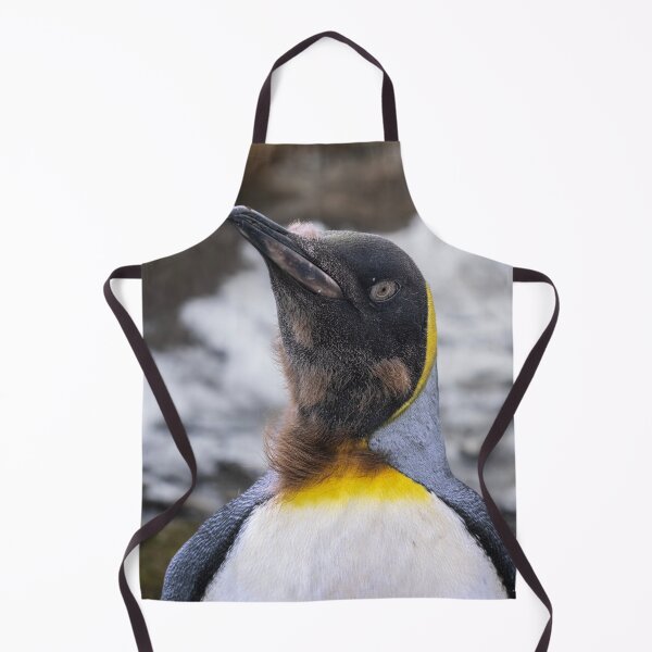 Item preview, Portrait of an Almost Adult King Penguin designed and sold by PhotoArt by Joan Carroll.
