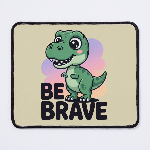 Item preview, Be Brave Dino T-shirt for Boys and Girls who loves Dinos designed and sold by Lopez-Design.