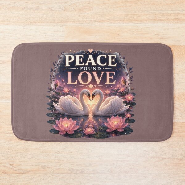 Item preview, Peace Found Love, Dreamy Romantic Healing Aesthetic Design designed and sold by JagrDesigns.