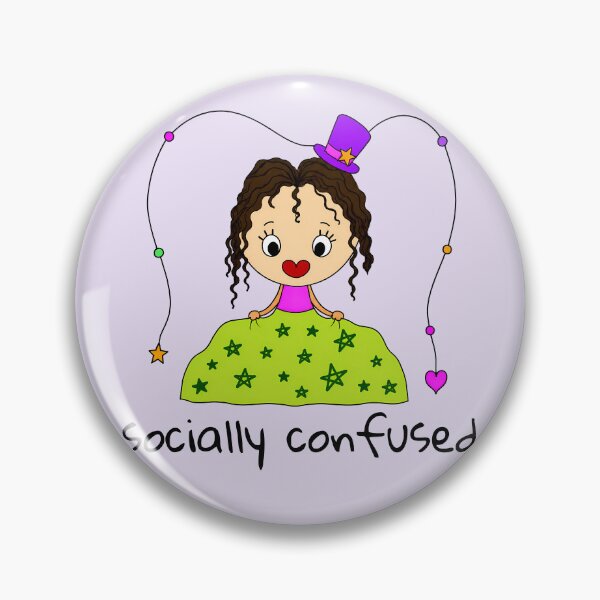 Item preview, Socially Confused designed and sold by SoftBeing.