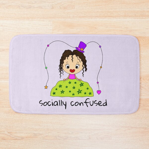 Item preview, Socially Confused designed and sold by SoftBeing.