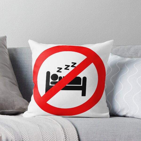 Item preview, No sleeping allowed zzz designed and sold by NF Designs Studio DTF.
