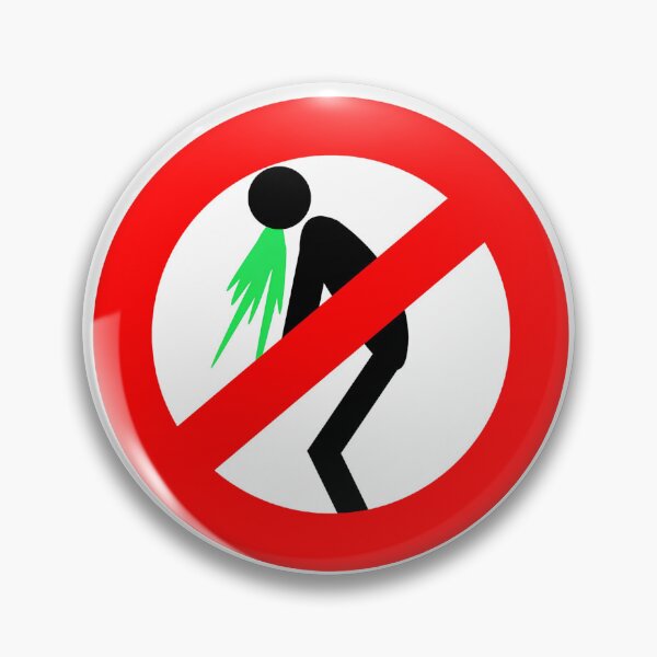 Item preview, Vomiting is prohibited designed and sold by NF Designs Studio DTF.