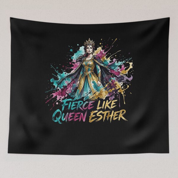 Item preview, Fierce Like Queen Esther Biblical Woman Warrior designed and sold by snowry.