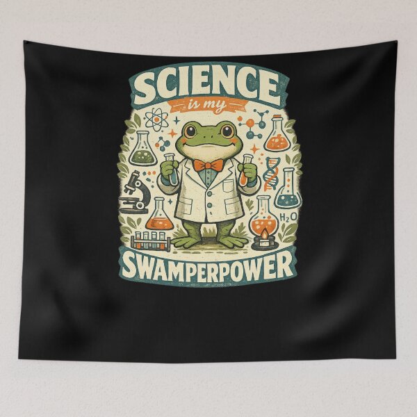 Item preview, Frog Scientist Science is My Swamperpower designed and sold by faridman.