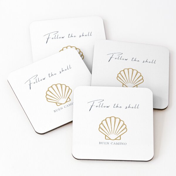 Item preview, Follow the Shell – Buen Camino | Camino de Santiago Spain designed and sold by PilgrimsoulPT.