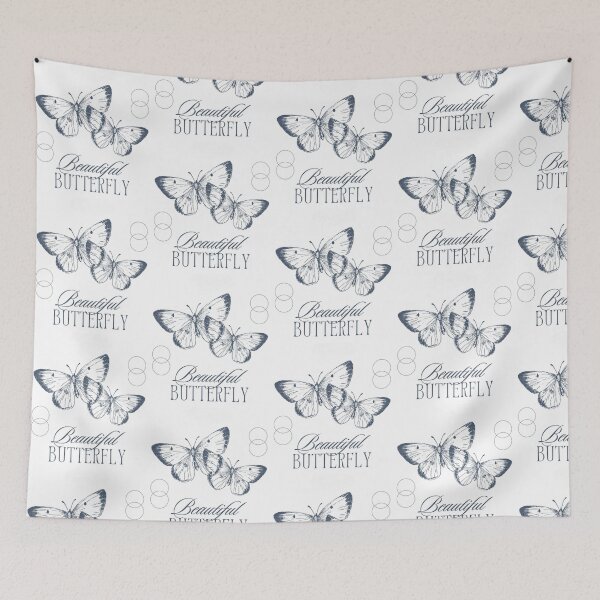 Item preview, Beautiful Butterfly Vintage Aesthetic Design designed and sold by PixelVibe Art.