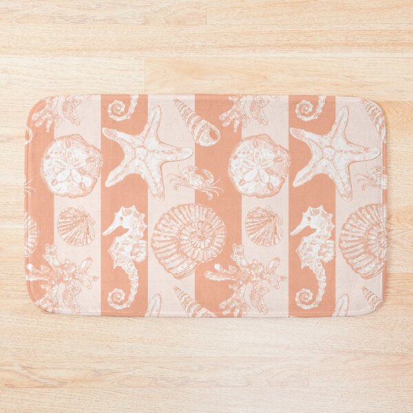 Item preview, Vintage White Washed Sea Life in Terracotta  designed and sold by PD-Coastal.
