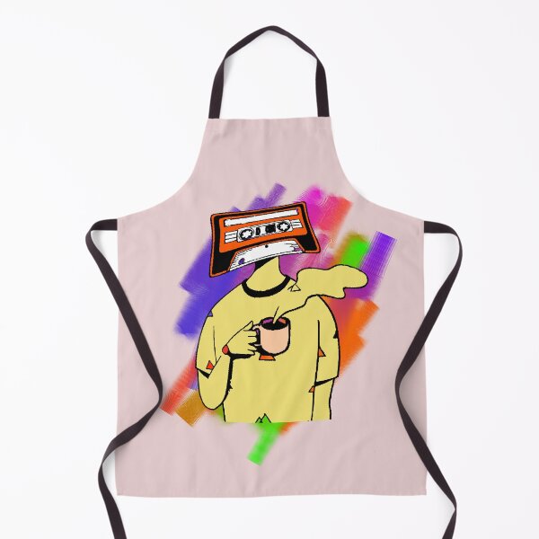 Item preview, Cassette Head Retro Coffee 80s Aesthetic designed and sold by AstronautMerch.