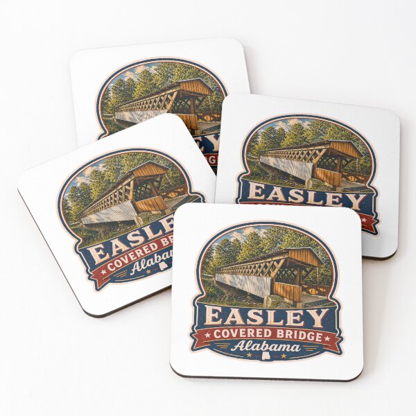 Item preview, Easley Covered Bridge sticker designed and sold by gotucoveredart.