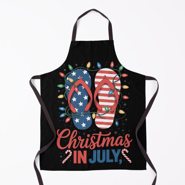 Item preview, Christmas in July Flip-Flops designed and sold by jkrphoto.