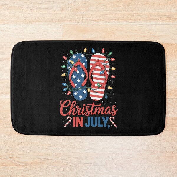 Item preview, Christmas in July Flip-Flops designed and sold by jkrphoto.