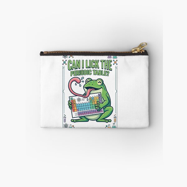 Item preview, Funny Frog Licking Periodic Table Science designed and sold by TeeARTHY.