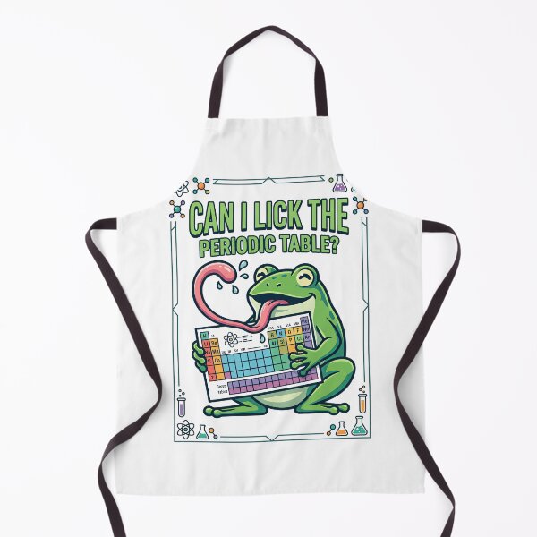Item preview, Funny Frog Licking Periodic Table Science designed and sold by TeeARTHY.