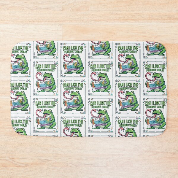 Item preview, Funny Frog Licking Periodic Table Science designed and sold by TeeARTHY.